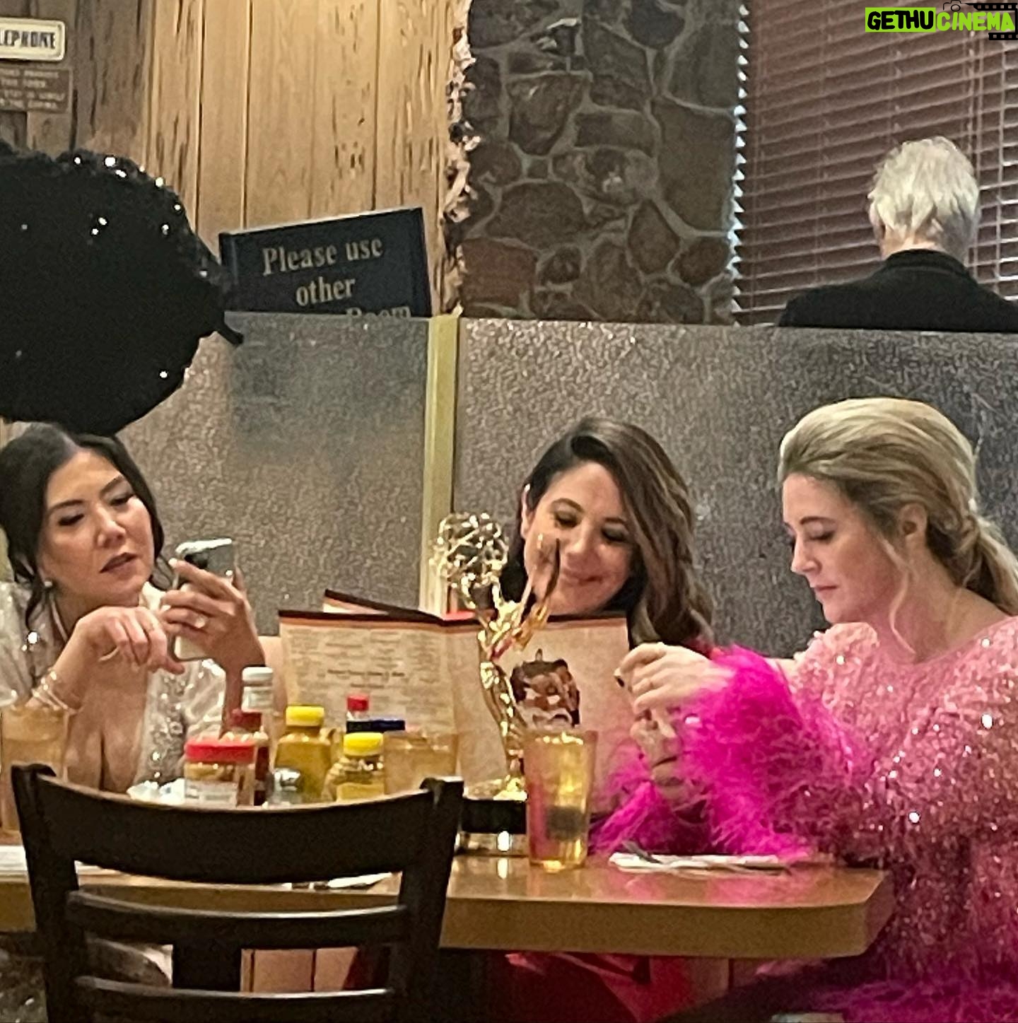 Malia Baker Instagram - So this happened… Im so grateful for this family. Such an incredible win, I’m so honoured and proud to be a part of this show. Thank you @televisionacad :) Ms.Ann M. Martin - your books are an inspiring legacy of girls supporting girls, feminism and the triumph of kindness…and none of this would be possible without you. Forever grateful to you and honoured to be one your Mary Annes. WHAT A NIGHT!!!