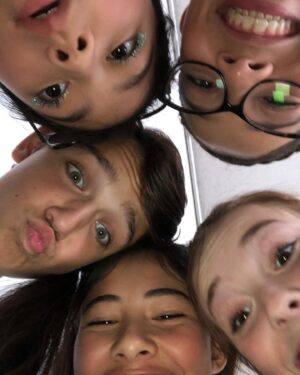 Malia Baker Instagram - Just us practicing our angles, and making sure you’re still watching bsc 😼
