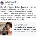 Malia Baker Instagram - Here’s to a new year of advocacy 2022 is going to be a good one :)