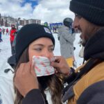 Malia White Instagram - A lot of fun was had with this crew ….. catch a new episode of winterhouse tonight on @bravotv 🎿🙌 #winterhouse #crossover #belowdeck #bravo Snowsuit in first photo: @planksclothing