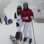 Malia White Instagram - From the Seas to Skis… @captainsandrayawn joins us on the slopes! 🎿⚓️ #winterhouse #belowdeck #bravotv