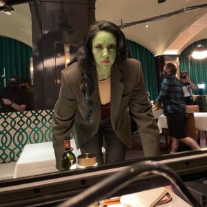 Maliah Arrayah Instagram - What a wildly fun experience🥰💚. Just wanted to quickly thank everyone for all the love and support of the show @shehulkofficial and sending/commenting your support and love for the show💜💚💚💚 
.
If you’re interested in checking out this interview (which I absolutely loved) where I was asked about body image :) hit the link in the bio💚💜
.
Thank you @comicbook for wanting to chat 🥰💚