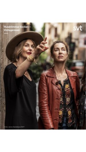Malin Persson Instagram - Äntligen får jag berätta! Jag fick den stora äran att visa Marie & Susanne mitt älskade Rom under deras vintageresa genom Europa. 

Staden jag blev vuxen i som fått mig att bli den person jag är idag, staden där mina tre barn blev till och föddes, staden som jag kallade för mitt hem under 11 år❤️ Roma -Trastevere

Säger bara, wow, vilka fantastiska dagar vi fick!!

Hoppas ni kommer att gilla avsnittet från den eviga staden, på torsdag på @svt 

@marieolssonnylander @susannewesterdahl.podd @svthusdrommar #roma #vintage @katisaarela @italy #trastevere @svt