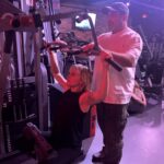 Malin Åkerman Instagram - Working hard to bring Margo Banks to life y’all 💫 with none other than the legendary @grantrobertsfit #thehuntingwives @starz @may_cobb @rebecca_p_cutter