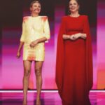 Malin Åkerman Instagram – The looks 👀 #eurovision @stylebyseb @marandahair @rare.jewelry @idalanto_couture @numeroter @fadielkhouryofficial @epuzer @_zhivago_
