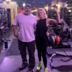 Malin Åkerman Instagram - Working hard to bring Margo Banks to life y’all 💫 with none other than the legendary @grantrobertsfit #thehuntingwives @starz @may_cobb @rebecca_p_cutter
