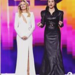 Malin Åkerman Instagram - The looks 👀 #eurovision @stylebyseb @marandahair @rare.jewelry @idalanto_couture @numeroter @fadielkhouryofficial @epuzer @_zhivago_