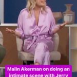 Malin Åkerman Instagram - @malinakerman loved how @mrjerryoc went all in when they worked together🙌 #thedonorparty #malinakerman #castmates