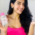 Malina Instagram - My everyday life is shooting outdoors , indoors , at the beach , on the mountains basically everywhere that you could imagine . This hustle bustle along with my trips to gym , long travels leave my skin dirty and dull. But this challenge by @garnierindia has turned to be a boon for hustlers like me . I used the Garnier micellar cleansing water for 5 days and I am in awe . It cleanses my skin so effectively while still being gentle , leaving no residue and the good thing is that it needs no rinse . So when I am on the go I swear by Garnier micellar cleansing water . Try for yourself and you will fall in love too. #CleanseWithMicellar #TrulyCleanSkin #GarnierMicellarWater #MicellarWater #GarnierIndia #Ad