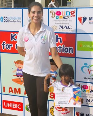 Malina Instagram - Such a wonderful event with so many learnings . It was so good to see such energetic kids on a Sunday morning .

Through my project @sharelife_india , I collaborated with @mohanfound and various other and brands  to create awareness on organ donation but still was a lot of fun with cute little kids running to support the same .

Pledging your organs can save not one but many lives . Be a hero , donate organs , save lives . 

#organdonation #organdonationawareness #organdinationsaveslives #donateorganssavelives #beaorgandonor #sharelife #sharelifefoundation