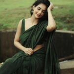 Malina Instagram - Promise it’s the last 💚 Shot by @gk_.photography._ photography._ Styling @_divyakarthika Mua @littleheartbyabu #insta #instagood #instalike #instamood #instacool #instafollow #instastyle #saree #sareelove #sareefashion #sareestyle #sareelove❤️ #life #love