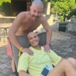 Mallory James Mahoney Instagram - Be sure to swipe to last pic📸 Proud of my Dad representing @kateskrew. @kate.johnson1 we always said you are a skilled stylist!💛💛💛