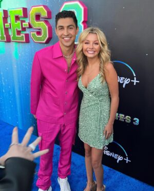 Mallory James Mahoney Instagram - Zombies 3 Premiere! So proud of you @trevorflanny @carlajjeffery