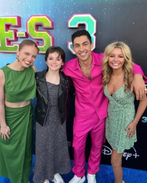 Mallory James Mahoney Instagram - Zombies 3 Premiere! So proud of you @trevorflanny @carlajjeffery
