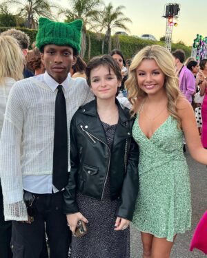 Mallory James Mahoney Instagram - Zombies 3 Premiere! So proud of you @trevorflanny @carlajjeffery