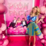 Mallory James Mahoney Instagram - Prom?? Heck Yeah!!! I never went to Prom so this counts…Right?!🤣#PromPactMoviePremiere So much fun, thank you @disneybrandtvpr All the cast and crew did a fantastic job. Styled By Amazing: @thekeishastewartexperience Glow by: @kalonbronzeandbody Get your glow with a discount using my code: MJMTAN