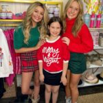 Mallory James Mahoney Instagram – Our Holiday Collection is making us merry & bright! 🎄❤️🎅🏻 Come shop Painted Tree Highland Village to see what’s new. Thanks for modeling, girls! #christmascollection #holidays #whatiwore #festive #madforplaid #plaidskirt #merryandbright #paintedtreeboutiques