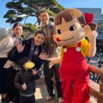 Manami Hashimoto Instagram - 今日は節分😊 護国寺の豆まきに同じ事務所の葵揚くんと、ゆいかれんちゃんと出席してきました🥰息子も連れていったので豆まきにハイテンションでした💓 これまでの人生で節分に豆まきをあまりしたことがなかったので夢叶いました🥰今年いいことありそう(^.^)皆さんも幸多き一年になりますように🎵 #護国寺　#豆まき