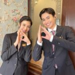 Manami Hashimoto Instagram - 本日22時から　ドラマ　#春になったら　第二話😊❗️ ウェディングプランナー後輩役の西垣匠さんと😊 ぜひご覧ください(^｡^) #関西テレビ　#フジテレビ