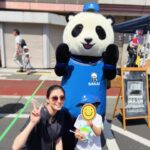 Manami Hashimoto Instagram - こどもの日🎏 地元山形でお目当てのイベントがあったので行ってきました😊 山形市のメイン通り七日町の道路が働く車でいっぱいになるイベント🚗 消防車に乗ったり、かき氷食べたり、息子が好きなサカイ引越センターのトラックに乗れたりとっても満喫できました。 鯉のぼりがたくさん泳いでいる河原にもいけて充実したこどもの日になりました💓 #山形　#七日町　#はたらく車大集合　#こどもの日　#鯉のぼり　#扇屋　#肉そば　#肉中華