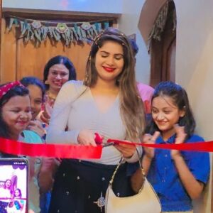 Manaswini Pati Instagram - Opening ceremony of an art school 🥰