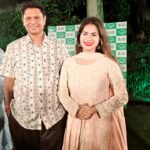 Manaswini Pati Instagram - It was a lovely meet and greet session with Mr @pranabprakashdas.official sir #ootd