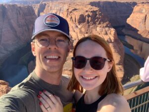Mandalynn Carlson Instagram - Finally posting honeymoon photos from our roadtrip 🙊 we got lucky with beautiful sunsets 😊🥰