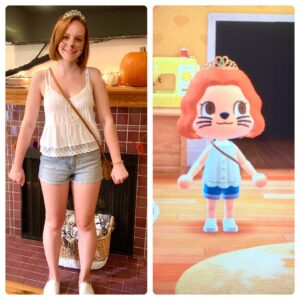 Mandalynn Carlson Instagram - Since our Halloween plans are playing Animal Crossing and watching the Mandalorian, I figured we would dress up like our characters in Animal Crossing! Tell us how we did!! 
.
.
#acnh #acnhcommunity #acnhcommunity #halloween2020 #halloweencostume #halloweenmakeup #acnhhalloween #animalcrossingnewhorizons #animalcrossing #animalcrossingcommunity #animalcrossinghalloween