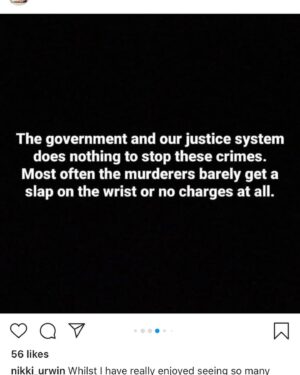 Mandalynn Carlson Instagram - Challenge accepted from @helen561 #womensupportingwomen i thought @nikki_urwin did a wonderful job explaining the meaning behind this challenge so please swipe to read her post and follow @auturkishculturalclub for updates on how we can help and stay informed on why this is so important. 
.
.
.
#turkishfemicideawareness #womenempowerment #protectwomen #challengeaccepted #womenempoweringwomen #womensrights #feminism