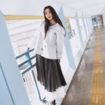 Mandy Tam Man-Huen Instagram - Sometimes you just need to escape🦋✨ #LVSS24 #LouisVuitton