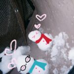 Mandy Tam Man-Huen Instagram - The first snowman I made 🥰🤍☃️ #CUTE