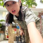 Mandy Tam Man-Huen Instagram - My ♡ Lucky ♡♥︎ Charm ❤︎♡❤︎ #💚🤍💚🍀🦋🐝