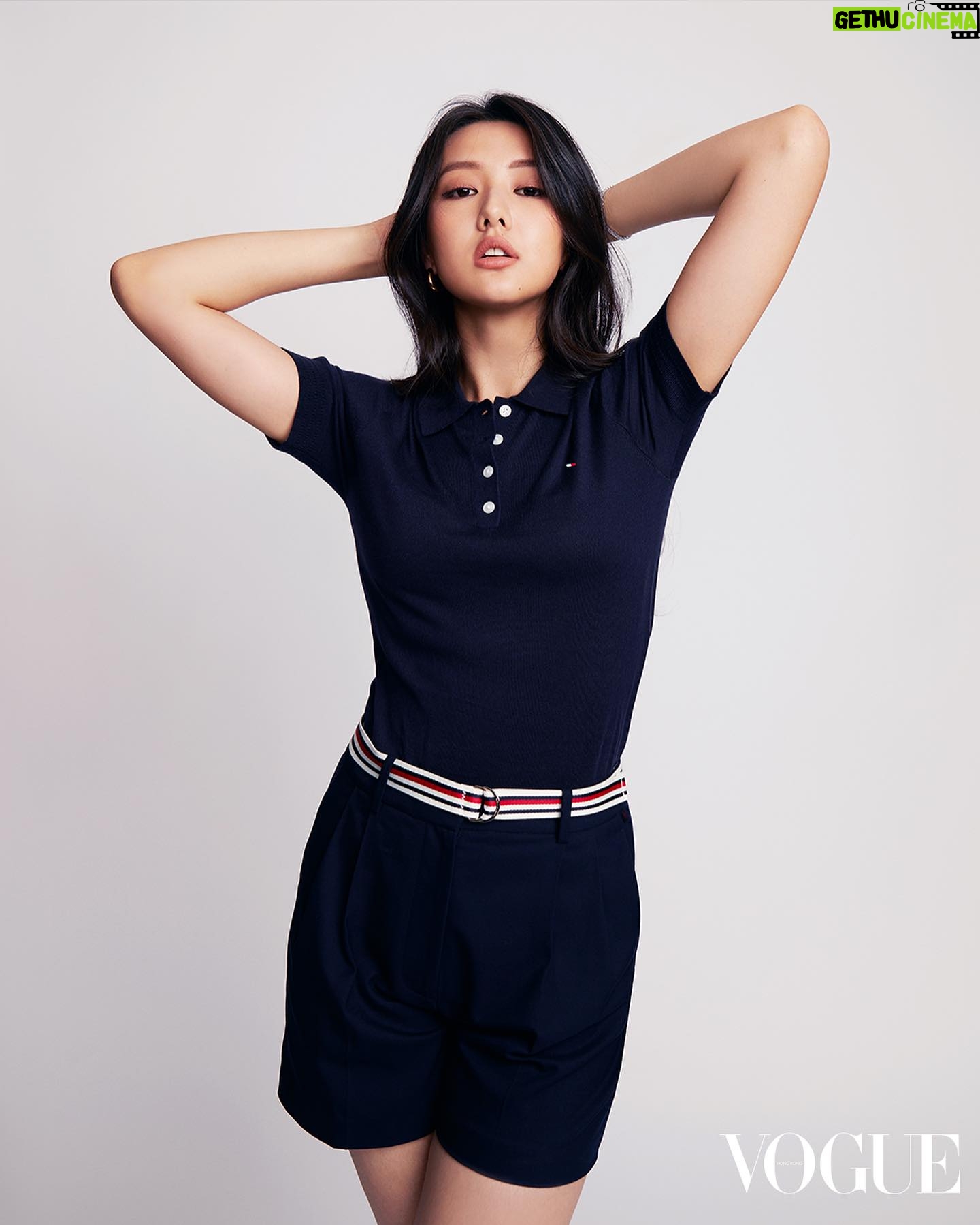 Mandy Tam Man-Huen Instagram - Love on❤️🩹 Photographer: @OliviaTsanghk Producer & Stylist: @Aka.KimBui Executive Producer: @Oooooces Production Assistant: @Harrod. Hair Stylist: @ChrisChengHair Makeup Artist: @zoefan Stylist Assistant: @Bo.Book Wardrobe: @TommyHilfiger
