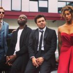 Manon Azem Instagram – #myman #GangsterdamTour  29 mars les amis ! Aventure folle à vivre et à voir!!!!! Avec les formidables Côme Levin, @kevadams , Hubert Kounde et @romainlevy