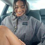 Manon Bresch Instagram - merci pour cette journée @miumiu, un vrai plaisir