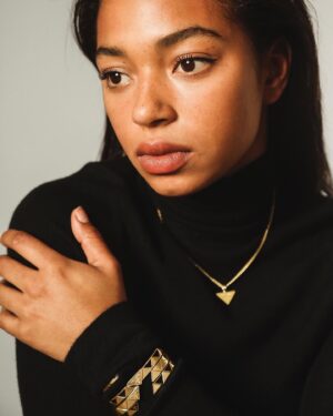 Manon Bresch Instagram - Eternal Gold by @prada the first truly sustainable fine jewelry collection 🖤
#PradaFineJewelry