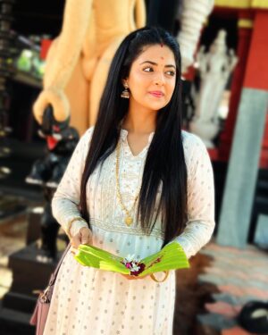 Mansi Joshi Instagram - Nandha ❤️

#chandrakantham #nandha #asianet