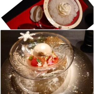 Mao Daichi Instagram - 🎄クリスマスイヴ🎄は
ガストロノミージョエル・ロブションで❣️
関谷シェフ🧑‍🍳の最高峰のお料理を🍽
ペアリングと共に…🍾🥂🍷☕️

関谷シェフ🧑‍🍳はフランス料理会の最高峰の称号
✨「MOF」✨を
料理部門で受章されました👏
フランスの国家最優秀職人章料理部門を
フランス人以外で受章されたのは史上初‼️
それも一回で‼️おめでとうございます❣️❣️

お人柄も素晴らしい関谷さん🧑‍🍳
私達の好みに合わせたスペシャルメニューを
ご用意してくださり、
おかげ様で、素敵なイヴとなりました🍽️🎄

#クリスマスイヴ
#ガストロノミージョエルロブション
#森田恭通デザイン
#ジョエルロブション
#joelrobuchon
#ミシュラン三ツ星★★★
#ミシュラン三ツ星17年連続
#関谷健一朗シェフ#絶品#美味
#MOF#最高峰#おめでとうございます
#大地真央
#MAODAICHI
#森田恭通
#yasumichimorita