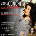 María Conchita Alonso Instagram – Por fin les puedo decir que mi gira de #sinvergüenza la estreno en #CDMX en @salonlamaraka! 💋
Mi 1ra parada no sólo de Mxco sinó por muchos países de habla hispana💫. Un show de 2 horas donde saldrás feliz, cantando mis  éxitos que te traerán tantos recuerdos! 💯Estreno #nolosabia en vivo, y… por todas mis “anecdotas” que contaré, creo que también saldrán en shock… 😲🤭😂
Conmigo estará compartiendo mi queridisimo @danielrenemusic  de MDO (Menudo) y host de @atinyaudience.
•
@allpartsmove
👗@peche_desings 
💕 @okoxal 
@sokolprod 
@salonlamaraka
🎟️www.boleita.com
•
#mcasinverguenzatour 
#mariaconchitaalonso 
#mariaconchita 
#musica #mexico 
#lamaraka
#venezolanosenmexico 
#venezolanosporelmundo
