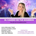 María Eugenia Larraín Instagram - Este miércoles comienza un nuevo taller de Numerologia... esta herramienta de Autoconociento te ayudará a hacer grandes cambios en tu vida... atrévete a cambiar para ser feliz y vivir con Amor!!!
