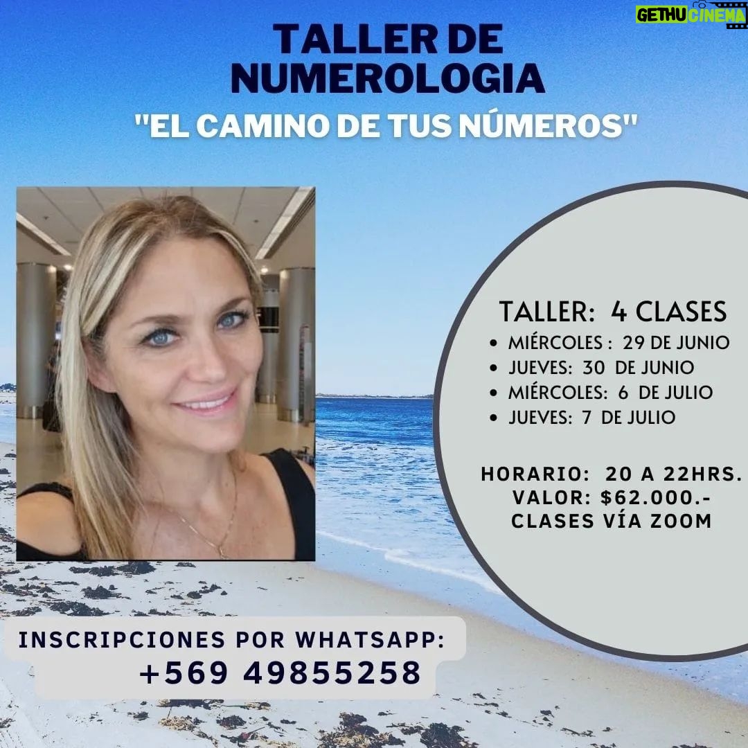 María Eugenia Larraín Instagram - NO TE PIERDAS ESTE TALLER DE NUMEROLOGIA... una instancia de Autoconocimiento y tambien para Poder ayudar a otros, ya que en tu fecha de Nacimiento hay muchos mensajes e informacion sobre ti... los espero!!!! #numero #numerology #numerología #autoconocimientoybienestar #autoconocimento #amorproprio