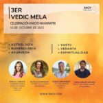 María Eugenia Larraín Instagram - ¡Que emoción! 😊 Les cuento que hoy desde las 17:40 PM participaré como expositora en la conferencia online de la Escuela de Astrología y Ciencias Védicas de Colombia @eacv.cienciasvedicas en donde podré compartir mis conocimientos sobre numerología. 💖💖💖 Mela en sánskrito significa “gran encuentro” y honrando a la Diosa Durga el festival de Navaratri iniciará con una ofrenda de conocimiento hacia la madre universal. 🤗 Me siento muy honrada de ser parte de este encuentro. Que la paz, abundancia y sabiduría bendigan sus vidas. 💖💖💖 #numerologia #astrologia #cienciasvedicas #colombia #chile #escueladeastrologiaycienciasvedicas #tedtalks #numerologiaintegrativa