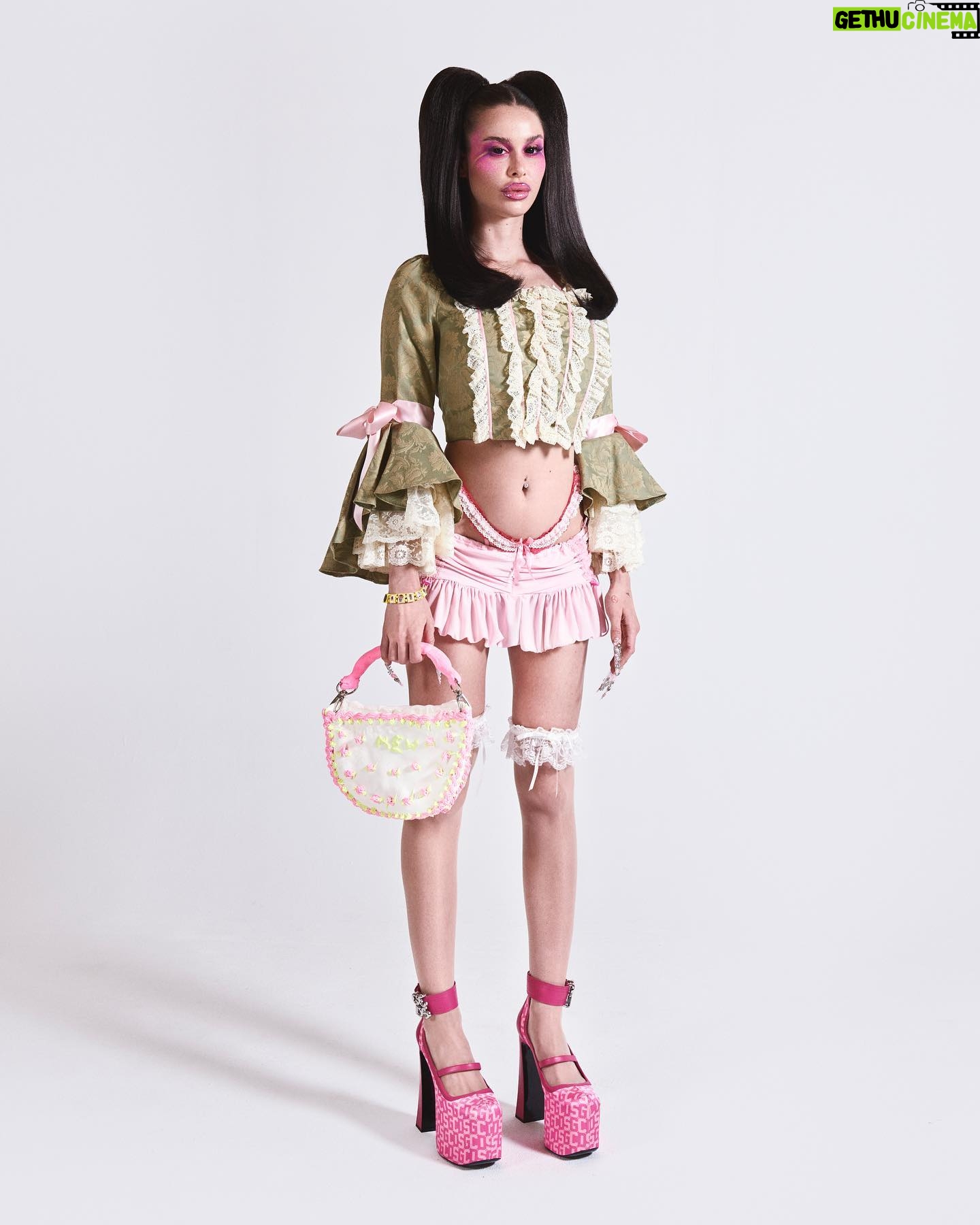 María Forqué Instagram - 🎀 EROTIC BEAUTY #2 - "Duty Dollz 2000" PRINT fashion editorial for @revsmag CREATIVE DIRECTION: Maria Capaldo @naughtyyanka TALENT: Virgen Maria @imvirgenmaria represented by @antiagencyldn PHOTO: Nicolás Cuenca @phnicolascuenca, Pelayo A. Estébanez @pelayoalvest, Angel Jiro @angel_jiro FASHION: Maria Capaldo @naughtyyanka, Nuria López @lopezlanuria ART DIRECTION: Maria Capaldo @naughtyyanka assisted by Nuria López @lopezlanuria SET DESIGN: Nuria López @lopezlanuria, Irene Rujas @rujas.2222 PRODUCES: Pelayo A. Estébanez @pelayoalvest, Maria Capaldo @naughtyyanka MUA: Laura López @digupherbones_, Lucas Margarit @lucas.margarit, represented by @anotherartistsagency HAIR STYLISTS: Catalina Sartor @catalinasartor_, María Pozuelo @bylamari_, Andrea del Arco @andrea.delarco sponsored by @termixoficial NAILS: @pannkks, @mullet.ass 3D/CGI ARTISTS: Pablo Aragón @parafeno, Guerri @akaguerri DIGITAL POST-PRODUCTION: Angel Jiro @angel_jiro Nicolás Cuenca @phnicolascuenca EXTRAS: Natalia Koroleva @itskoroleva represented by @mirandatalents, Lu de la Fuente @_fab_skum_, Martina Campolo @damage_martydamage, Michelle A. Herrera @mimz.canela, Enrico di Amore @enricodiamore FASHION FILM: Didi Dot @dianadot_ assisted by Devi @_.d3v1._ SOUND DESIGN: Marc Falcó @ikari.bcn STYLE ASSISTANTS: Marta Pallisera Mesquida @dameunpiti_, Jose Belmonte @josebelmonte7 LIGHT ASSISTANTS: Sasha Leyba @sasha.leyba, Mel Cascabelo@melcascabelo GAFFER: Ysabel Martinez@ymrtnz GRAPHICS: Mónica Cantalejo Gómez @singfaraway STUDIO:@acme.estudio SPECIAL THANKS TO: @jennyfax.official @gcds @diesel @onrush23fh @alejandrestudio @pelonio @mewswimwear @blumarine @nii.hai @evadehouse @anita__corazon archive garments of @versace @dolcegabbana @dior @chanel from @thirdculturehoe @marinaxbosch @nodressonline @adriangom_@horsa__dreams@biis_brand @99. toys @bimbaylola @merrfer_thebrand@flwrboy