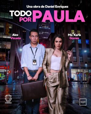 María Karla Gómez Instagram - Esta semana estrenamos en @microteatrouio 🙌🏻

Martín vive enamorado de la súper modelo Paula López, cuando se la encuentra por casualidad en la calle tendrá diez minutos para hacerse notar y enamorarla. ❤️

¿Logrará Martín cumplir el sueño de muchos? 🥲

Te esperamos en TODO POR PAULA desde este jueves 1 de febrero y durante todo el mes.😃

🎟 6 dólares
📅 de jueves a sábado
📍 @microteatrouio