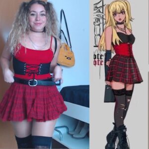 María Rubio Sánchez Instagram - Algunos de los conjuntos *inspirados* en Misa que hice el otro día. Dejadme en los comentarios qué otros personajes queréis que haga!!!