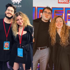 María Rubio Sánchez Instagram - Casi cuatro años de diferencia entre ambas fotos. It's been a long way. Muy feliz de haber podido asistir a la Premiere Mundial de #SpidermanNoWayHome y de este paseito tonto que me he dado por Los Ángeles. 
Vais a disfrutar de la película como enanos. De verdad, de corazón. BRUTAL.
@sonypicturesspain