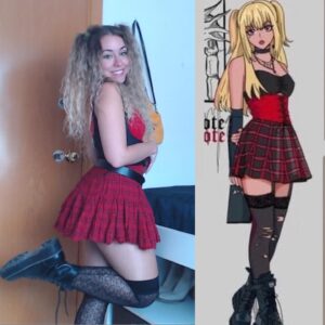 María Rubio Sánchez Instagram - Algunos de los conjuntos *inspirados* en Misa que hice el otro día. Dejadme en los comentarios qué otros personajes queréis que haga!!!