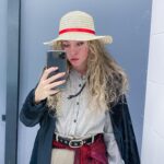 María Rubio Sánchez Instagram - Hace unas semanas hice un inspired outfit desos para el salón del manga y a pesar de que iba de shanks de forma MUY evidente , mucha gente pensó que era heidi :(((