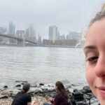 María Rubio Sánchez Instagram - Finde en Nueva York viendo el primer capítulo de Stranger Things nada mal no?