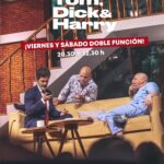 María Valenzuela Instagram – Tom, Dick & Harry una comedia alocada. Viernes y sábado doble función, 20:30hs y 22:30hs. Multiteatro Comafi. Los invitamos a reírse como locos 😜😜😜